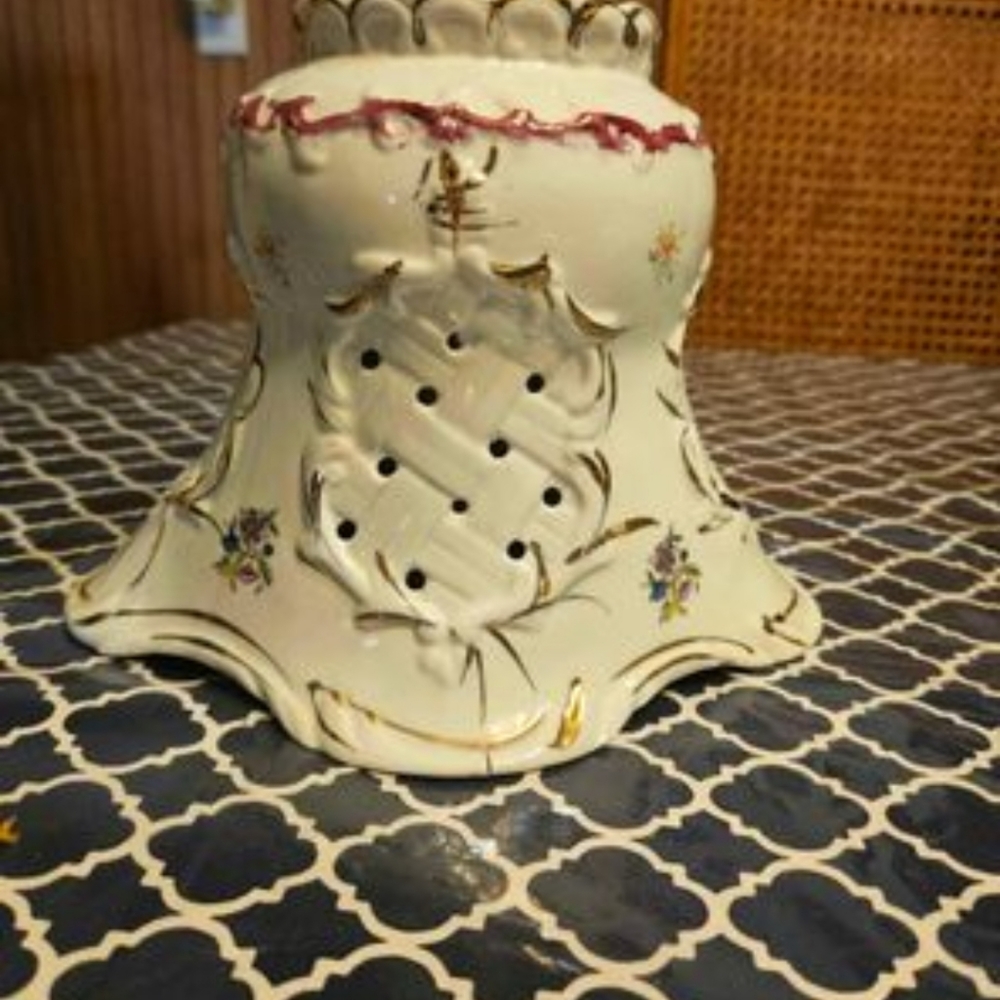 Vintage Porcelain Lampshade